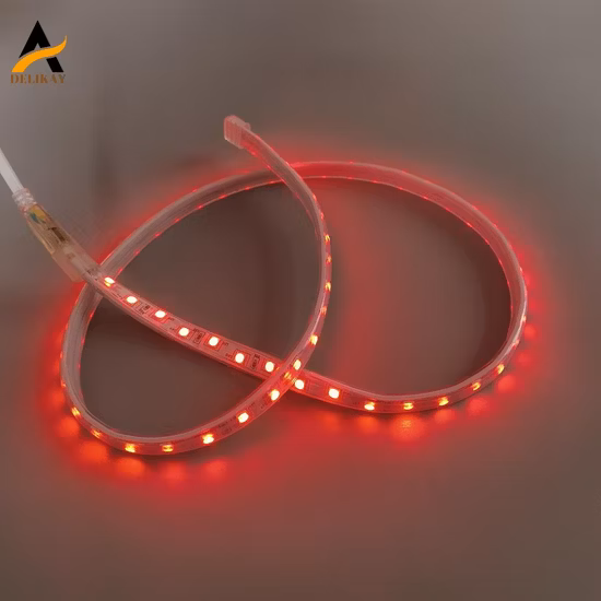High Voltage Waterresistant 5050RGB 60LEDs/M LED Tape Light in Ceiling Decoration LED Strip Light